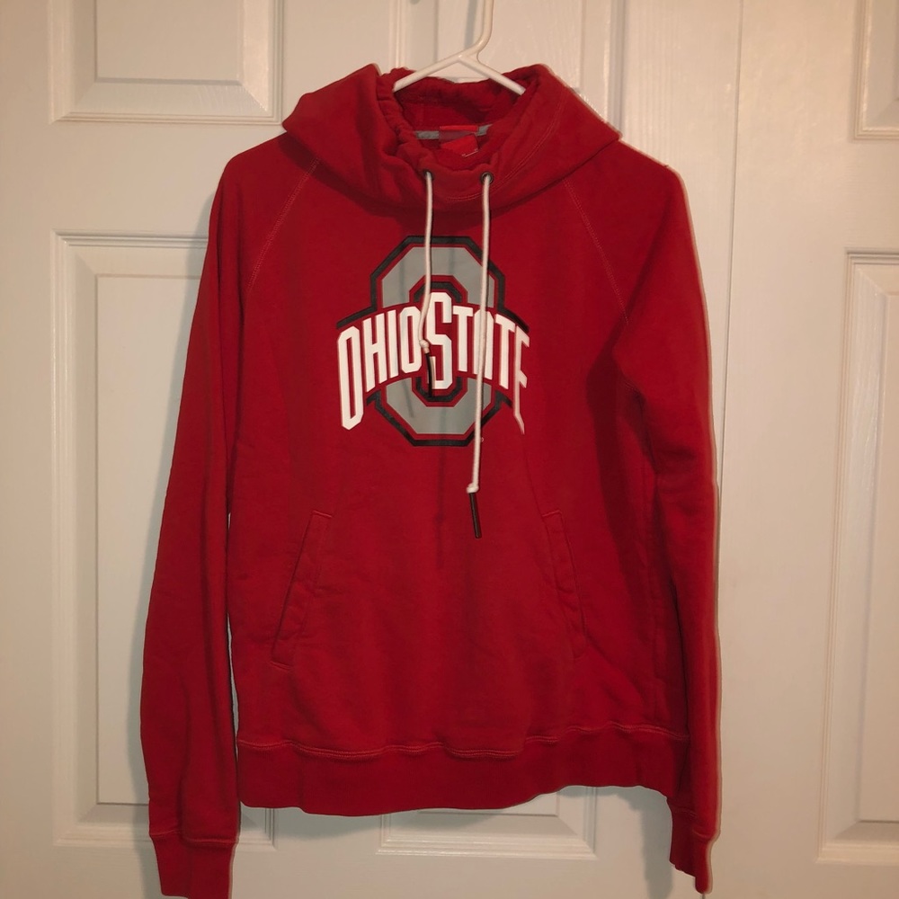 Women’s Nike Ohio state funnel neck hoodie